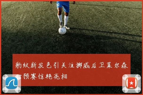 豹纹新发色引关注挪威后卫莱尔森世预赛惊艳亮相